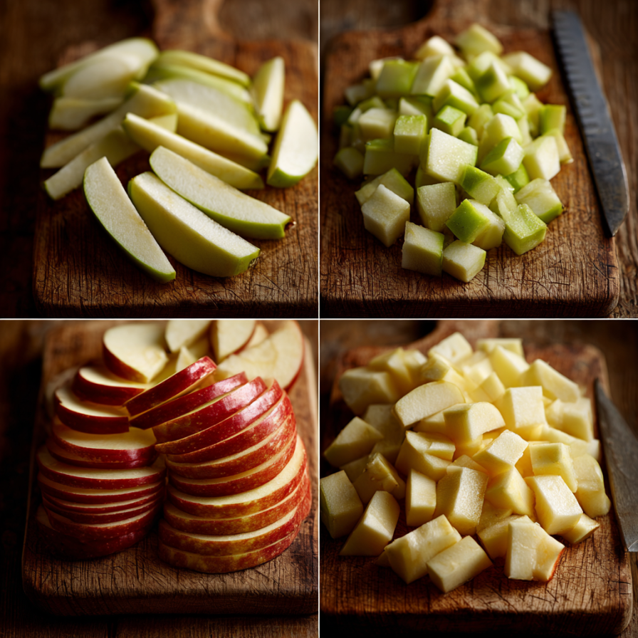Qué manzana usar para cada receta: variedad por uso