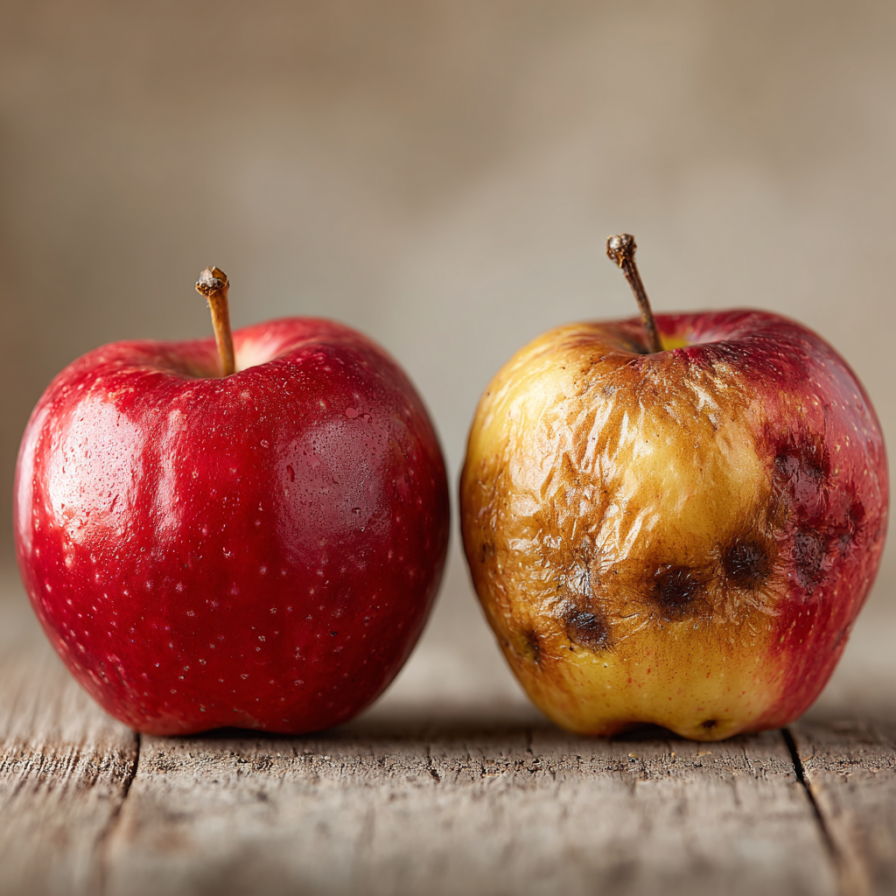 Cómo saber si una manzana está mala: 7 señales claras